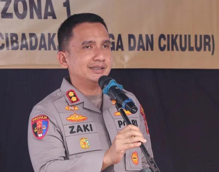 Keterangan foto : Kapolres Lebak, AKBP Herfio Zaki, Selasa (15/4/2025)