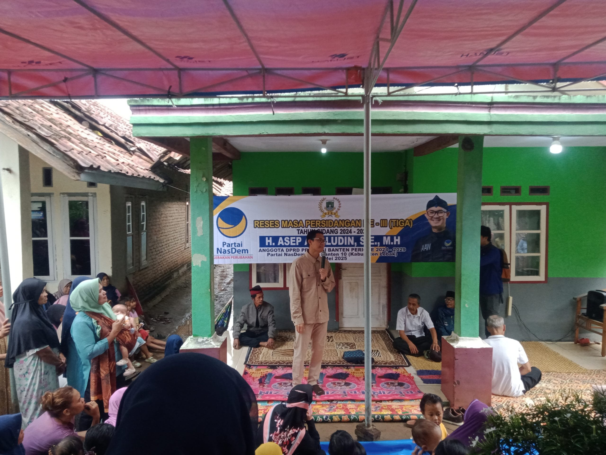 Angota DPRD Provinsi Banten Komisi II Dari Partai Nasdem Gelar Reses Masa Persidangan ke III Tahun Sidang 2024 - 2025 di Dapil 10 3 Angota DPRD Provinsi Banten Komisi II Dari Partai Nasdem Gelar Reses Masa Persidangan ke III Tahun Sidang 2024 - 2025 di Dapil 10 I Teras Media