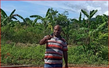 Foto Yusak Ernes Tebay Ketua Getak 08 Papua Tengah.