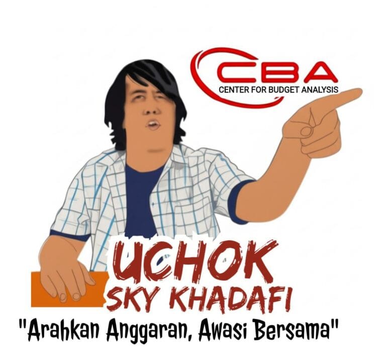 Keterangan foto : Direktur Eksekutif Center for Budget Analysis (CBA), Uchok Sky Khadafi, Kamis (31/7/2025)