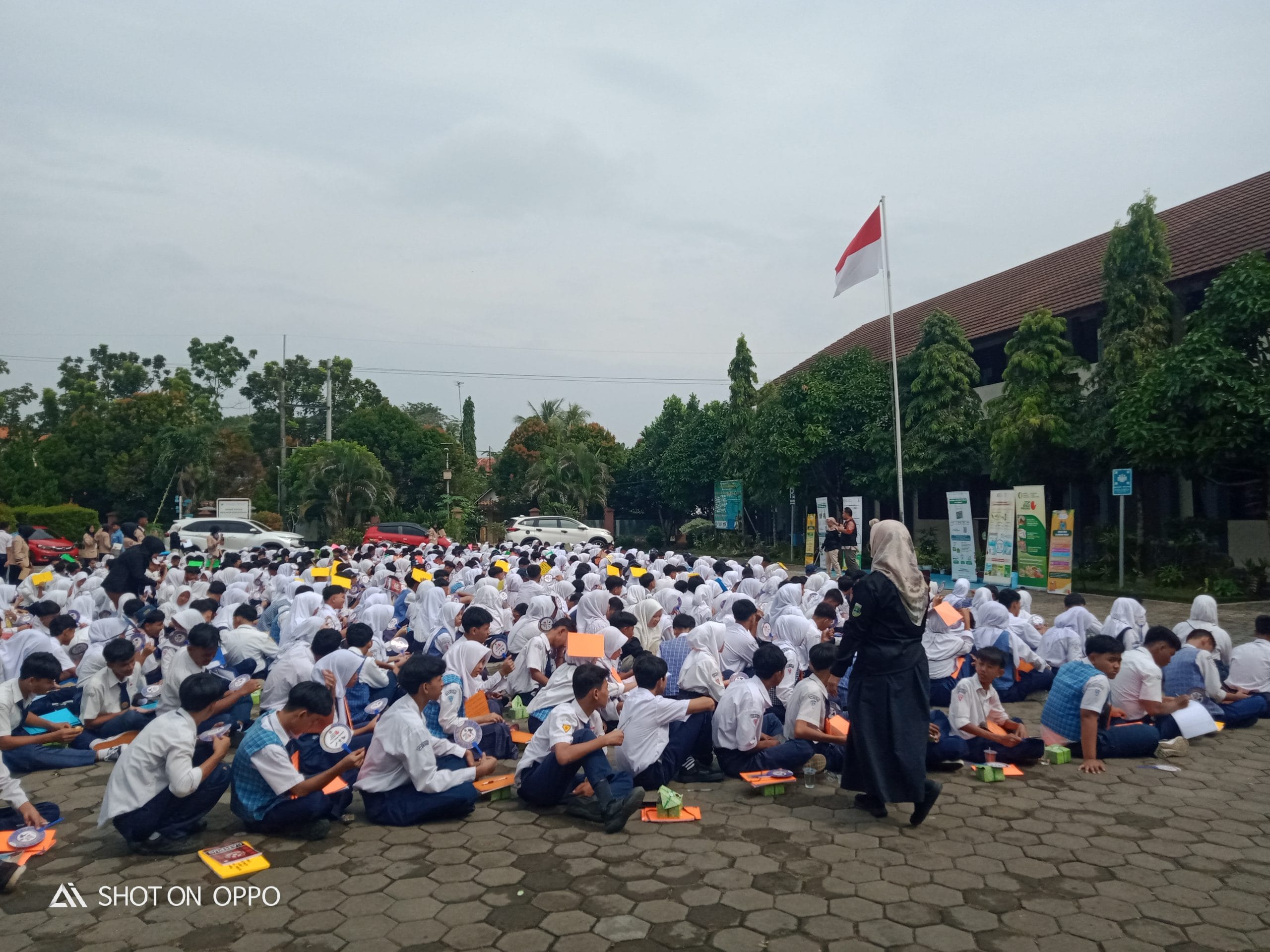 Sebanyak 648 Peserta Didik Baru SMKN 2 Rangkasbitung Ikuti MPLS Selama Lima Hari Yang di Buka Langsung Oleh Kepsek Sukarno MP I Teras Media