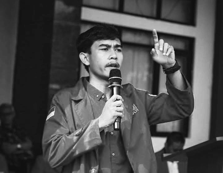 Keterangan foto: Idan Wildan, Koordinator Penggerak Mahasiswa Pelajar Banten (PMPB).