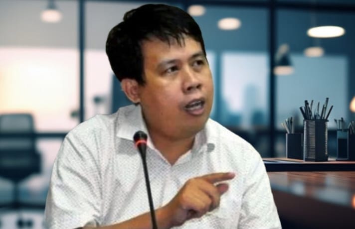 Keterangan foto : Direktur Eksekutif CBA, Uchok Sky Khadafi, Jumat (1/8/2025)