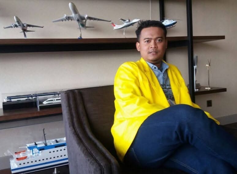 Keterangan foto: Egi Hendrawan, aktivis Gerakan Mahasiswa 2017.