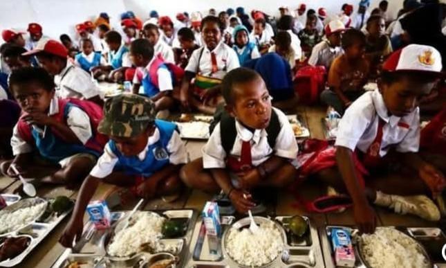 Keterangan foto : Program Makan Bergizi Gratis (MBG) baik dari pihak pemerintah dalam hal ini Dinas Pendidikan setempat maupun dari Badan Gizi Nasional (BGN), Kamis (4/9/2025)