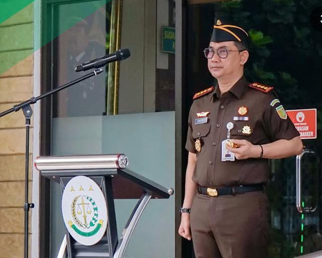 Keterangan foto : Kajari Jakpus Dr Safrianto Zuriat Putra, Jumat (19/9/2025)