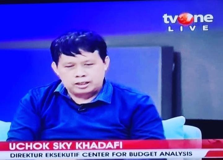 Foto: Uchok Sky Khadafi, Direktur Eksekutif Center for Budget Analysis (CBA).