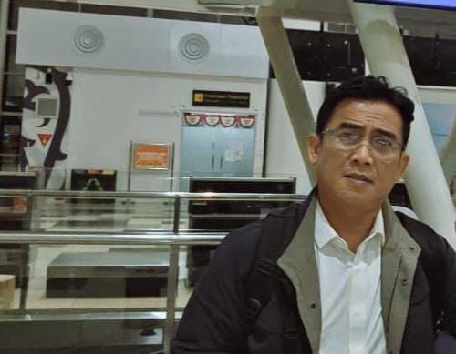 Keterangan foto : Sepri Ardi Tanjung Kuasa Hukum Endang selaku ahli waris almarhum Suparno, Sabtu 15 November 2025.
