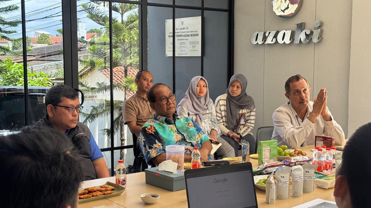 Foto: Kunjungan Sekretaris Kementerian UMKM ke PT Azaki Food Internasional 