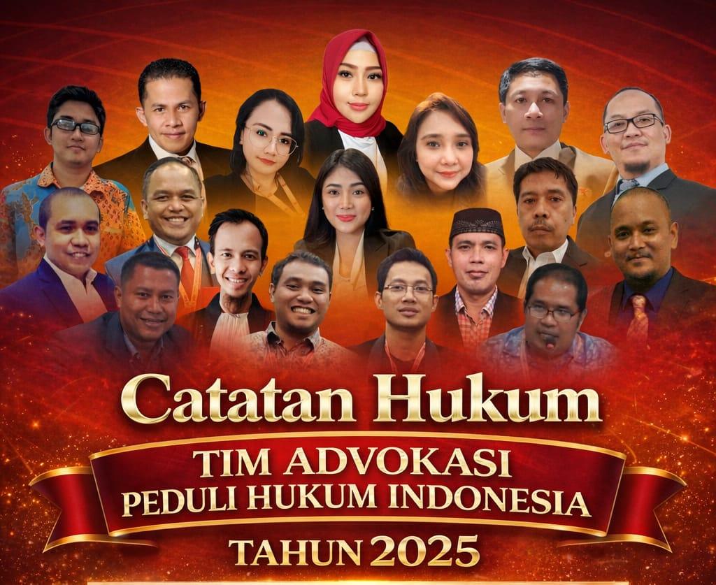 Oleh: Tim Advokasi Peduli Hukum Indonesia (TAPHI)