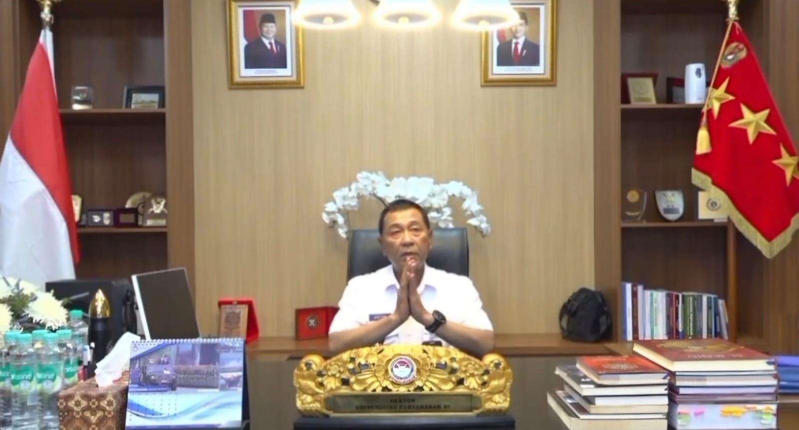 Foto: Rektor Universitas Pertahanan Republik Indonesia (Unhan RI), Letnan Jenderal TNI (Purn.) Dr. Anton Nugroho.