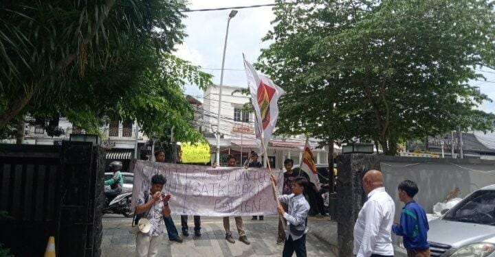 Foto: Gerakan Aksi Moral Mahasiswa (GAMMA) Kabupaten Lebak.