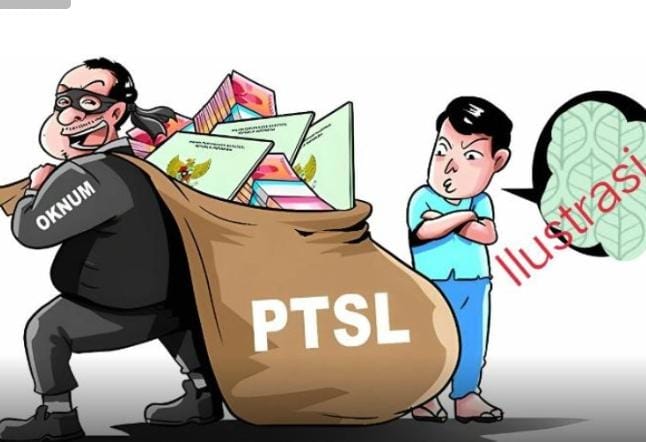 Keterangan poto : Ilustrasi program PTSL yang di pungut biaya melebihi ketentuan