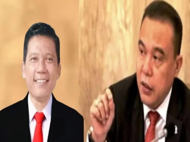 Keterangan foto : Sekjen Matahukum Mukhsin Nasir dan Wakil Ketua DPR RI Sufmi Dasco Ahmad, Jumat (12/12/2025)