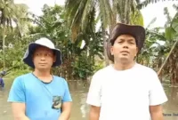 Keterangan foto: Warga Kampung Kaum Lebak, RT 02 RW 08, Kelurahan Muara Ciujung Barat, Kecamatan Rangkasbitung, Minggu (11/1).