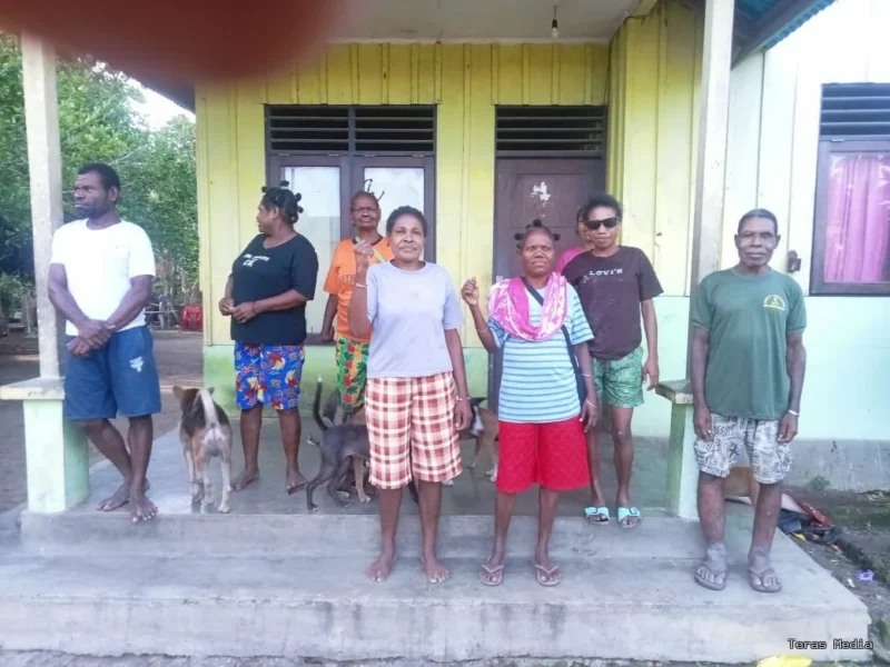 Foto: warga Kampung Kwor, Distrik Kwor, Kabupaten Tambrauw, Papua Barat Daya.