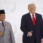 Foto: Prabowo Subianto bersama Donald Trump 