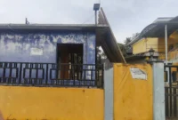 Keterangan foto : Gedung Kredit Koperasi di Lebak, Minggu (26/1/2026)