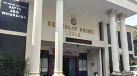 Foto: Kantor Kejaksaan Negeri Kabupaten Lebak, Provinsi Banten.