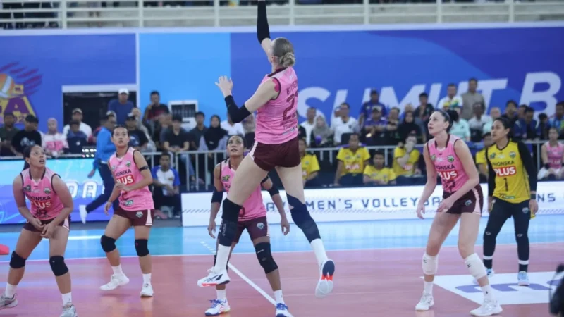Foto/Phonska kalahkan Jakarta Pertamina Enduro di Proliga 2026