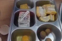 Foto/Menu MBG di SMAN 1 Cigemblong, Kabupaten Lebak.