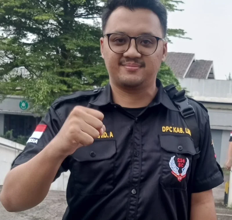 Keterangan foto: Sekretaris Cabang DPC 234 SC Kabupaten Lebak, Abi Mujahid, S.H., M.H.