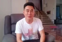 Foto: Yohanis Anggawan, orang tua peserta didik berinisial MKA.