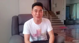 Foto: Yohanis Anggawan, orang tua peserta didik berinisial MKA.