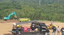 Keterangan foto: Proyek Sekolah Rakyat di Panggarangan, Kabupaten Lebak, Banten.