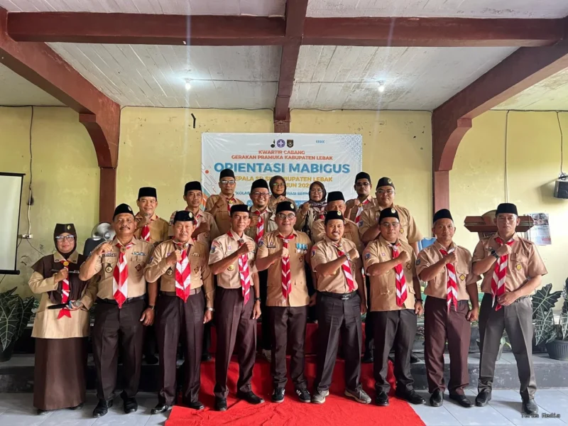 Foto/Kwartir Cabang Gerakan Pramuka Kabupaten Lebak, Provinsi Banten, Selasa (27/1/2026).