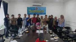 Keterangan foto: DPC KWRI Kabupaten Pandeglang, Banten, Jum'at (13/2/2026).