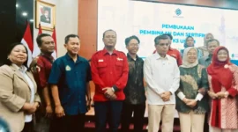 Keterangan foto : Konfederasi Barisan Buruh Indonesia, Kamis (26/2/2026)