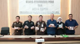 Keterangan foto : Kepala Seksi Penerangan Hukum Kejaksaan Negeri Palembang, Vanny Yulia Eka Sari, Kamis (19/2/2026)
