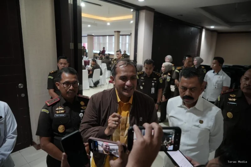 Keterangan foto : Kejaksaan Tinggi Sulawesi Selatan (Kejati Sulsel) menggelar Bimbingan Teknis (Bintek) bertajuk “Penerapan Undang-Undang Nomor 1 Tahun 2023 tentang KUHP dan Undang-Undang Nomor 20 Tahun 2025 tentang KUHAP” pada Rabu (4/2/2026)