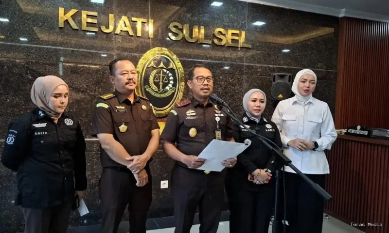 Keterangan foto : Kepala Kejaksaan Tinggi Sulsel, Didik Farkhan Alisyahdi, Kamis (19/2/2026)