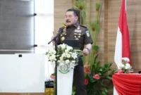 Keterangan foto : Jaksa Agung Republik Indonesia (Jaksa Agung RI), ST Burhanuddin, melakukan kunjungan kerja di Provinsi Sulawesi Utara, Rabu (25/2/2026)