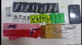 Keterangan foto: Barang bukti yang di amankan Direktorat Reserse Narkoba Polda Banten.
