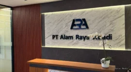 Keterangan foto : PT Alam Jaya Abadi, Selasa (24/2/2024)
