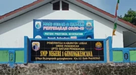 Keterangan poto : SMPN 1 Gunungkencana kabupaten Lebak