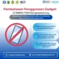 Keterangan poto : SMK PGRI Rangksabitung resmi terapkan pembatasan penggunaan Hadphone pada senin 2 Februari 2026 sesuai surat edaran Dindikbud Banten