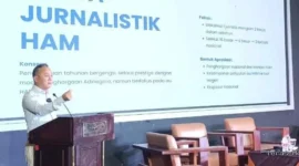 Keterangan foto : Wamen HAM RI Mugianto, Minggu (8/2/2026)