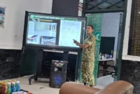 Keterangan foto : Dandim 0603 Lebak Letkol I Gede Mahendra Subrata, Sabtu (21/2/2026)