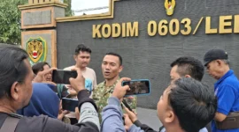 Keterangan foto : Komandan Kodim 0603/Lebak, Letkol Inf I Gede Mahendra Subrata, Kamis (19/2/2026)