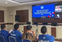 Keterangan foto : Ketua Dewan Pimpinan Daerah (DPD) Partai Demokrat Jawa Barat Anton Sukartono Suratto, Jumat (20/2/2026)