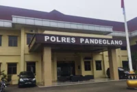Polres kabupaten Pandeglang (foto-red)