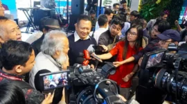 Keterangan foto : Anggota DPR RI sekaligus Ketua MPR RI ke-15 dan Wakil Ketua Umum Partai Golkar, Bambang Soesatyo, Senin (16/2/2026)