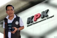 Keterangan foto : Ilustrasi Gedung KPK bersama Matahukum Mukhsin Nasir, Sabtu (21/2/2026)