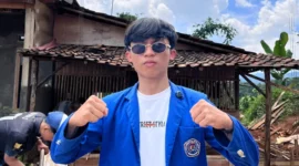 Keterangan foto: Presiden Mahasiswa Universitas Setia Budhi Rangkasbitung, Rizqi Ahmad Fauzi.