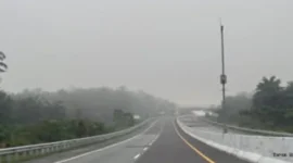 Keterangan foto : Jalan Tol Serang.- Rangkasbitung, Selasa (24/2/2026)