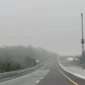 Keterangan foto : Jalan Tol Serang.- Rangkasbitung, Selasa (24/2/2026)